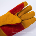 High impact resistant leather safety  glove ce gloves working